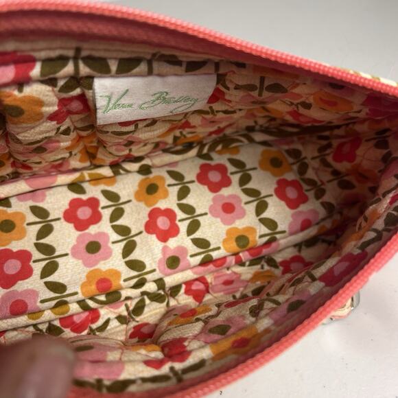 Vera Bradley Accessory Lot Crossbody Purse Trifold Wallet Cosmetic Bag & Pencils - Picture 14 of 16